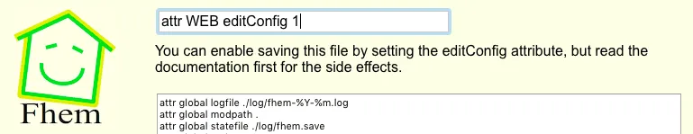 attr WEB editConfig 1