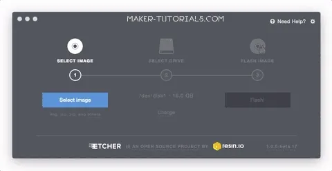 raspberry pi retropie installieren Raspberry Pi Image auf SD-Karte kopieren mit Etcher
