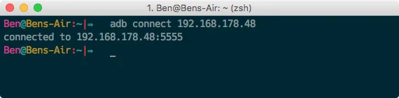Android Things Raspberry Pi 3 verbinden mit ADB