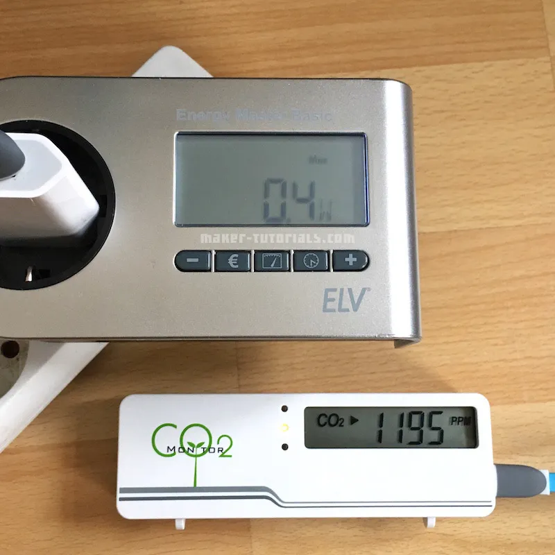 CO2-Messgerät AirCO2ntrol Stromkosten ELV Energy Master Basic 