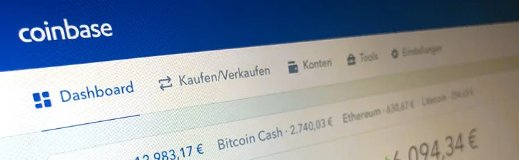 Bitcoin, Ethereum, Litecoin, oder Bitcoin Cash auf Coinbase einfach und sicher kaufen/verkaufen