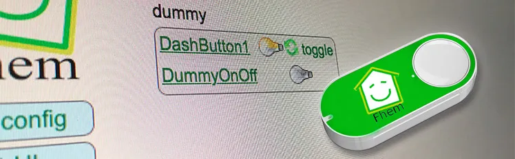 Controll FHEM devices with amazon dash button