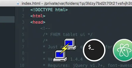 FHEM Tablet UI #2:  wie index.html anpassen/bearbeiten