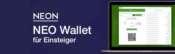 NEO Wallet erstellen für Einsteiger - mit NEON Wallet NEO/GAS senden und empfangen