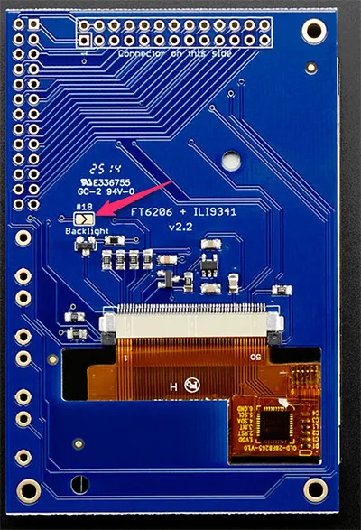 PiTFT Capacitive controll backlight via gpio