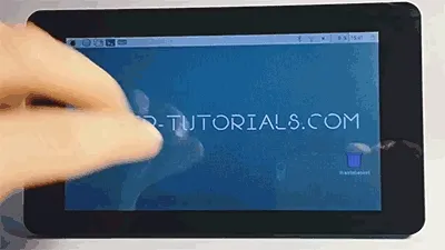 Raspberry Pi Touchscreen Rechtsklick rechte Maustaste two finger right click Raspbian Jessie