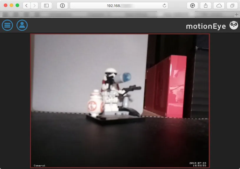 Überwachungskamera mit Raspberry Pi MotionEyeOS