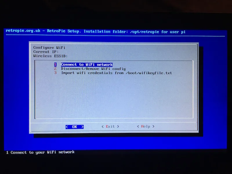 Raspberry Pi RetroPie Wifi WLAN einrichten einstellen raspberry pi retropie installieren