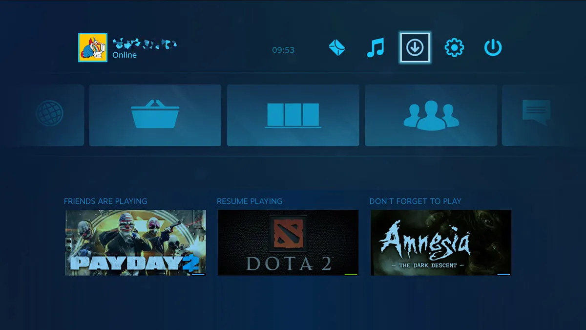 Steam Big Picture Moonlight