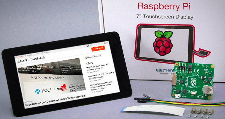 7 Raspberry Pi Touchscreen installieren anschließen tipps tricks